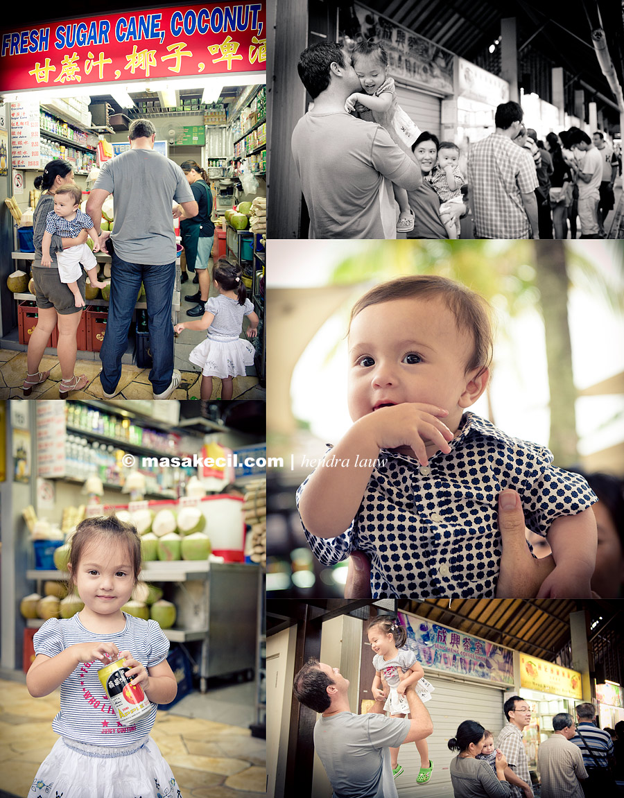 Hawker centre family photoshoot