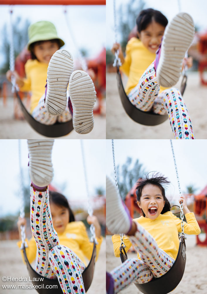 Swing High - Singapore outdoor children photographer