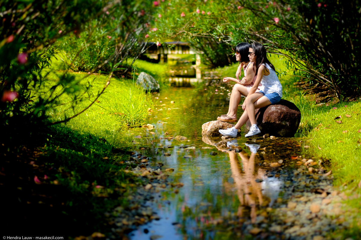 Mother and daughter photoshoot