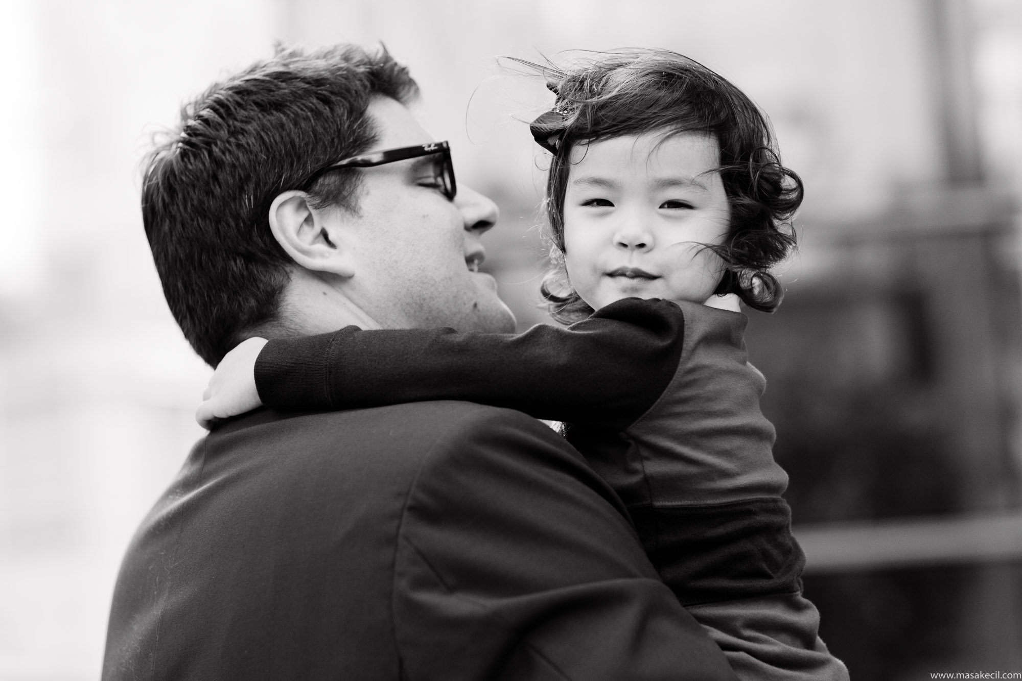 Singapore black and white family photography