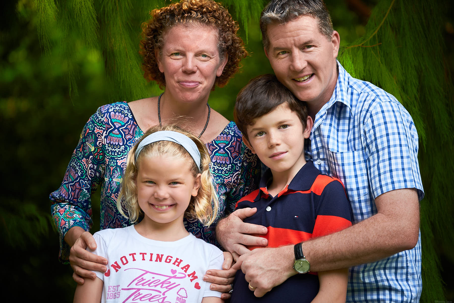 Family photography at Singapore Botanic Gardens.