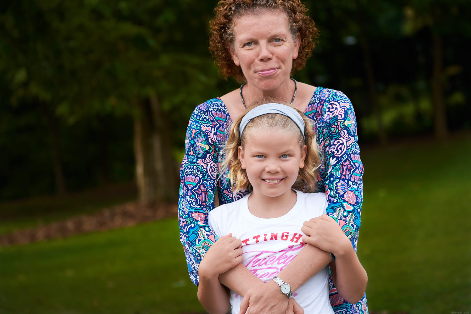 Mother and Daughter photography at Singapore Botanic Gardens