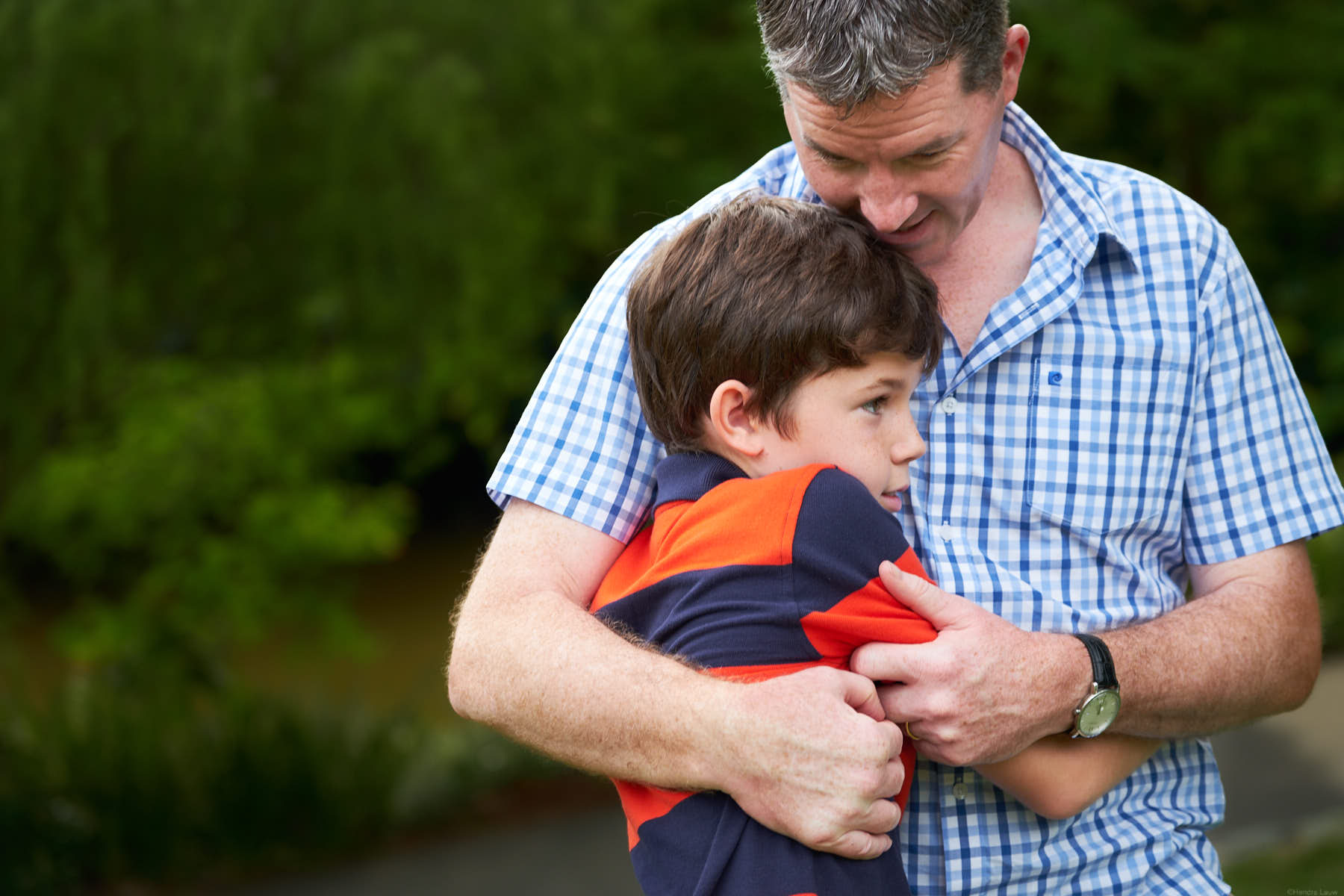 Father and Son photography at Singapore Botanic Gardens