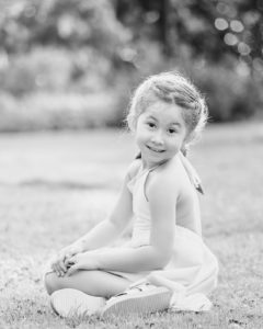 Black and white children outdoor photography in Singapore