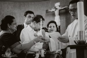 Baby baptism photoshoot in Singapore