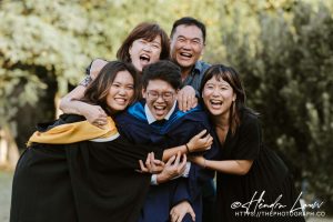 Family graduation photoshoot in Singapore