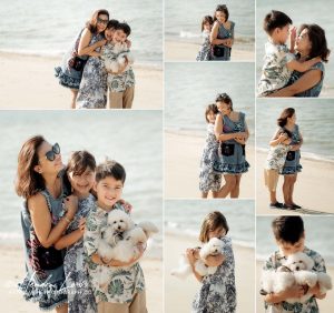 Singapore East Coast Beach Family Photoshoot