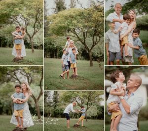 Singapore outdoor family portrait photography