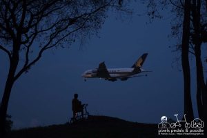 Plane Spotting Singapore Airlines 9V-SKN at Changi Business Park by Hendra Lauw 20230419