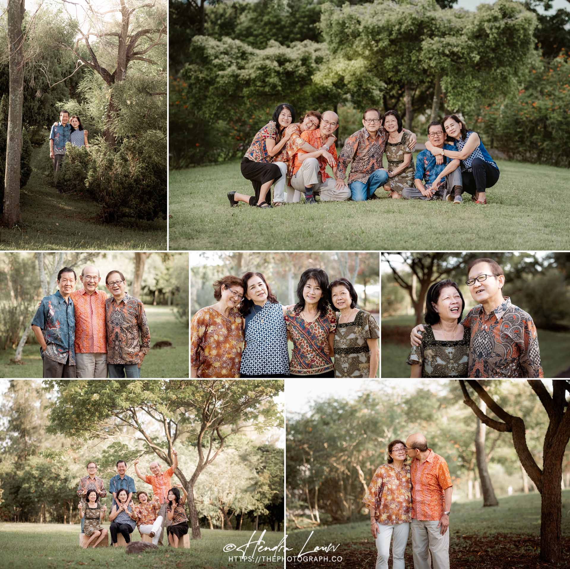 Siblings and extended family photoshoot