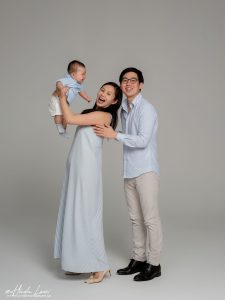 Photo studio family portrait Singapore